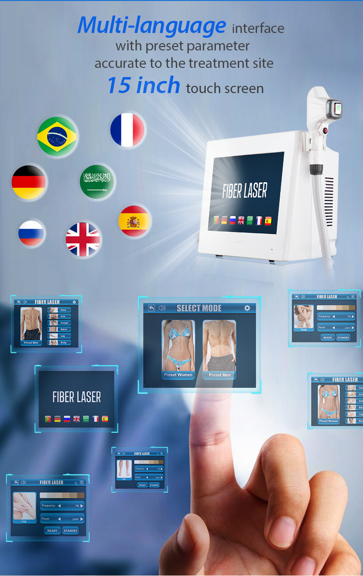 Painless and Safe Hair Removal Laser Machine for All Skin Types