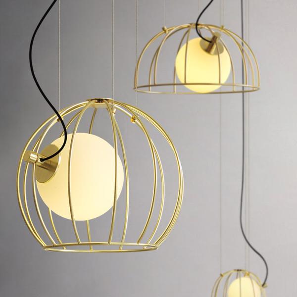 Pendant Lights Modern Art Deco Chandelier For the Kitchen Master Bedroom Gold
