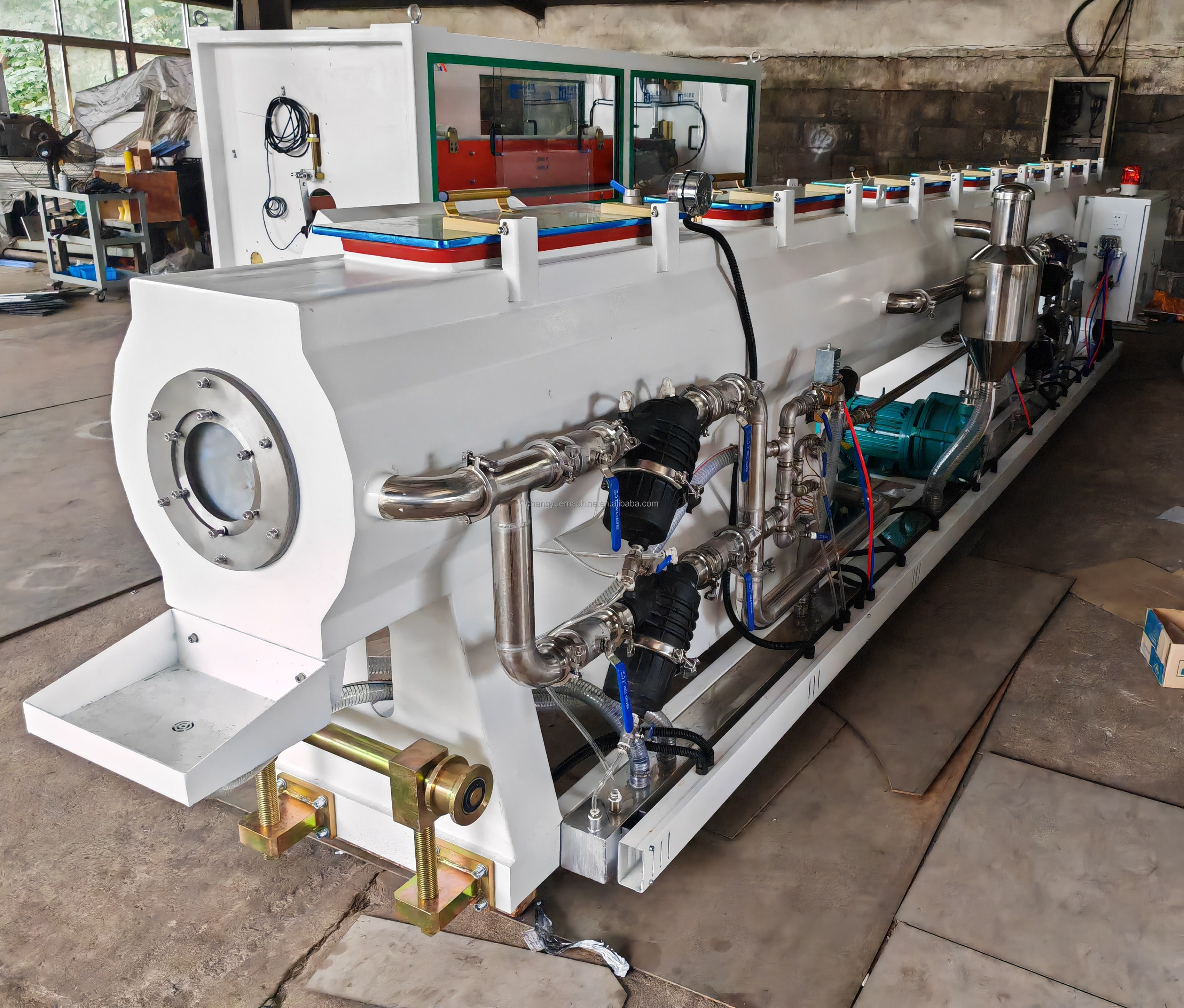 CHANGYUE Hot and Cold Water Supply PPR/PERT Extrusion Machine for Construction Works