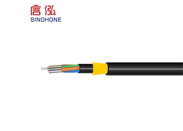 All Dielectric Self Supporting ADSS Fiber Optic Cable For High Voltage