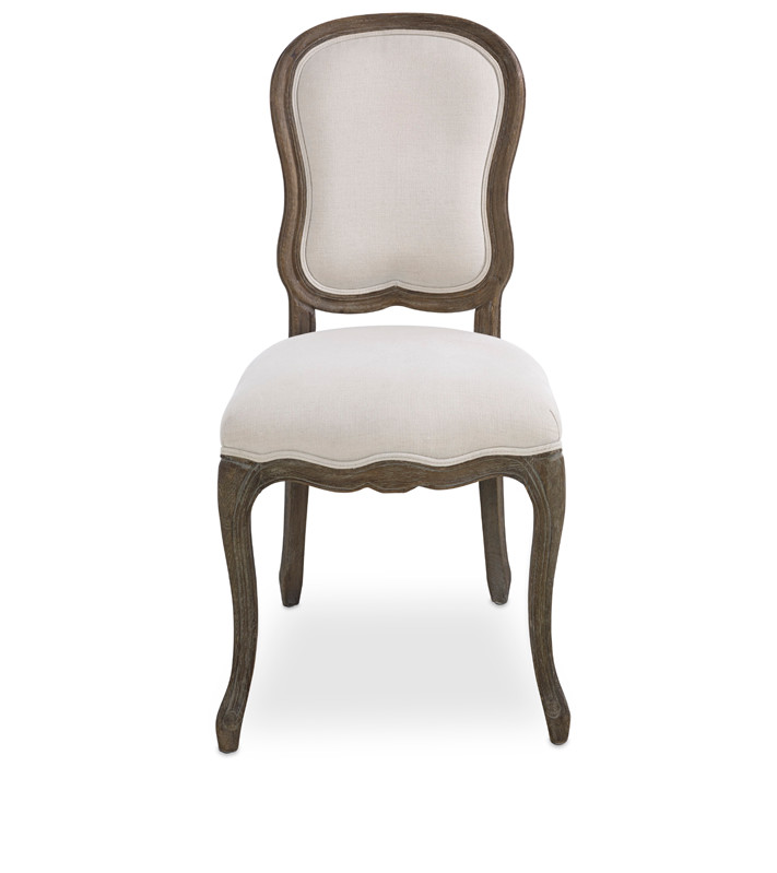 Custom furniture wooden chair linen fabric materials antique style wedding chairs sale