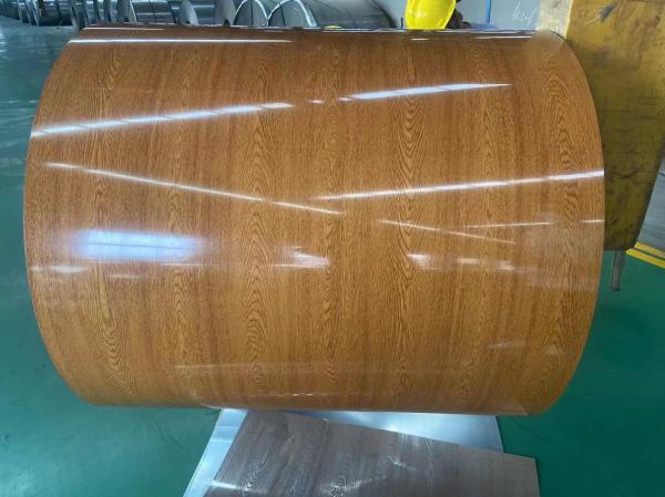 PVDF Printech Wood Grain Color Coil 50-Year Warranty 3003H24 Aluminium Coil 0.80