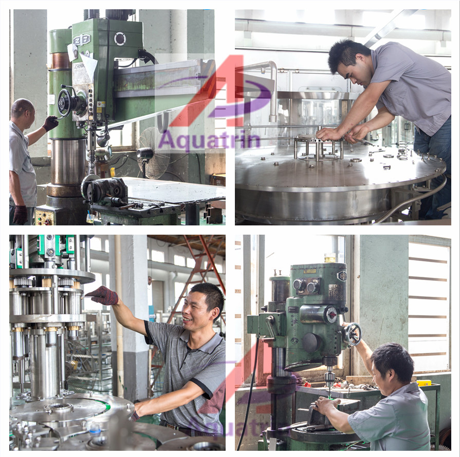 5.5kw AISI Drinking Water Filling Machine 18000PBH Stainless Steel