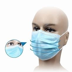 Melt Blown Fabric 3 Ply Disposable Face Mask Health Protection Dust proof, spittle splashing Shut Out