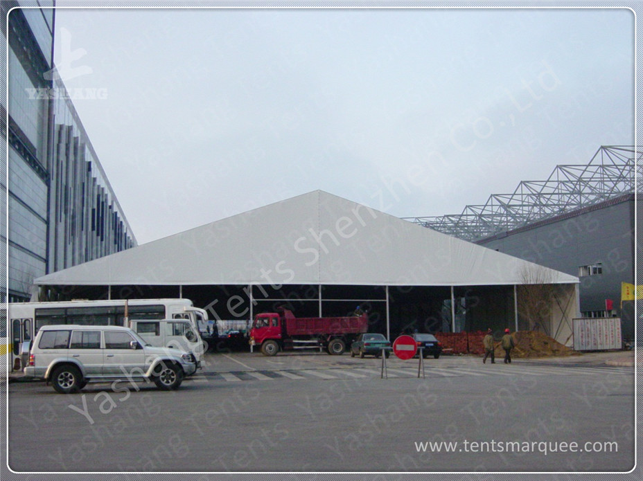Movable Industrial Marquee Canopy Temporary Tent Buildings For Second Hand Car Trading Floors