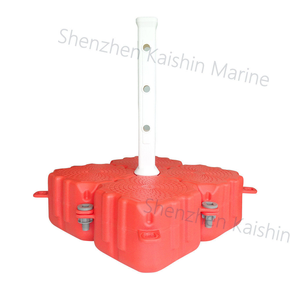 Plastic Modular Floating Cubes HDPE Dock Float Pontoon Pier Modular Dock Cubes