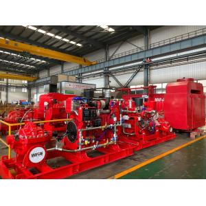 China NFPA20 2000GPM Diesel Engine Centrifugal UL FM Approved Fire Pumps on sale