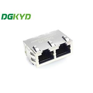 Double Port 100M Integrated Rj45 Transformer 8Pin RJ45 Network Interface