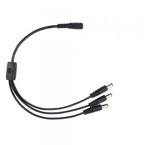  DC5521 DC5525 DC Power Cable Assemblies 5.5×2.5 Mm Plug To Open Power Adapter Manufactures