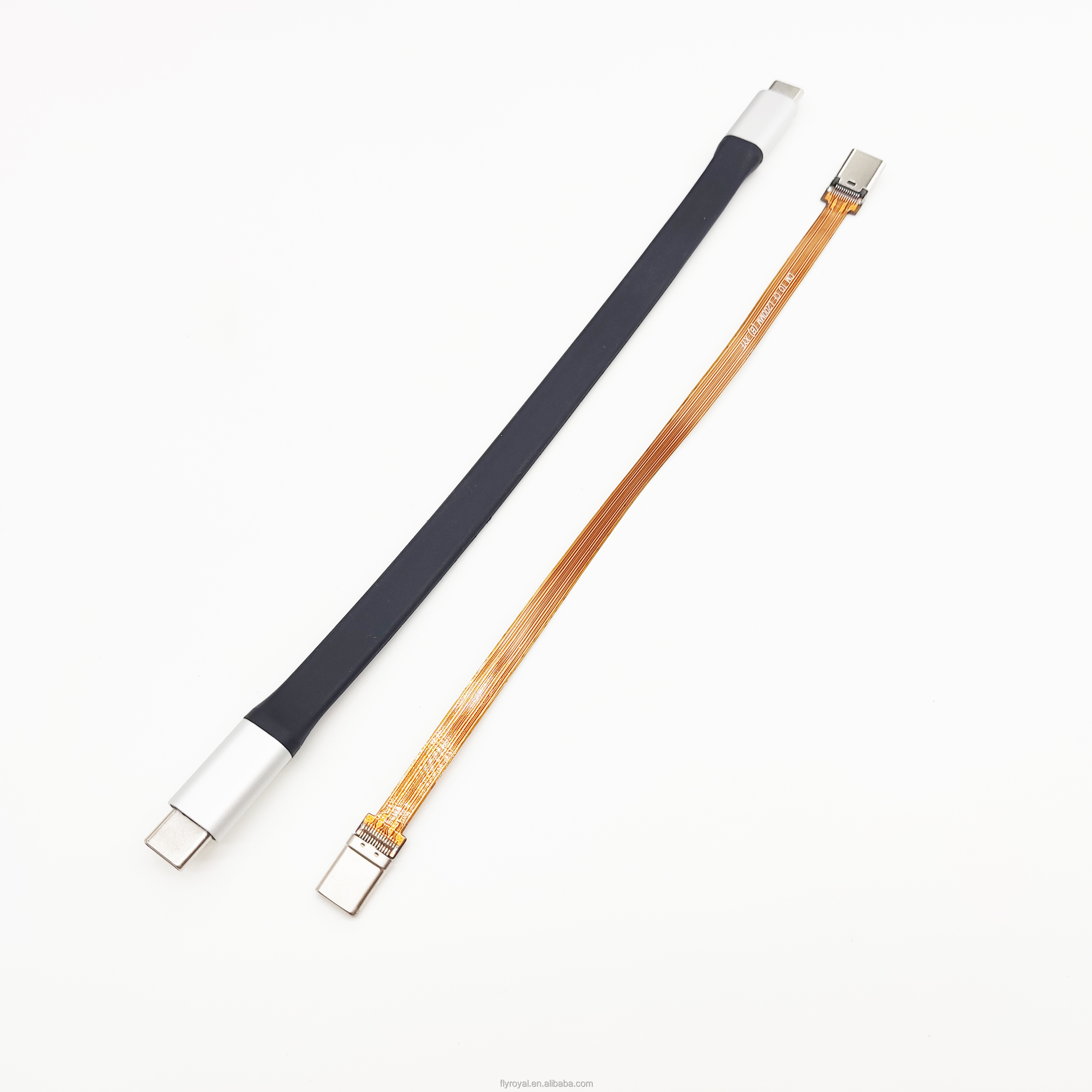 Customized Nylon Metal PCV TRE USB3.1 Cable USB-C Male To Male Cable For Phones Fast Charging Cable