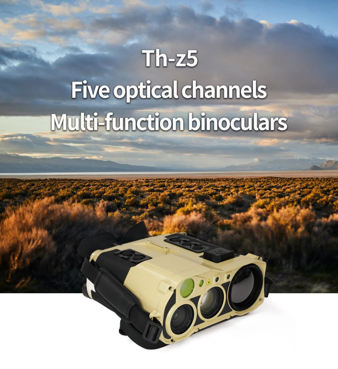 UND-TH-Z5 Thermal Imaging Binoculars Five Optical Channels Multi-Function Binoculars