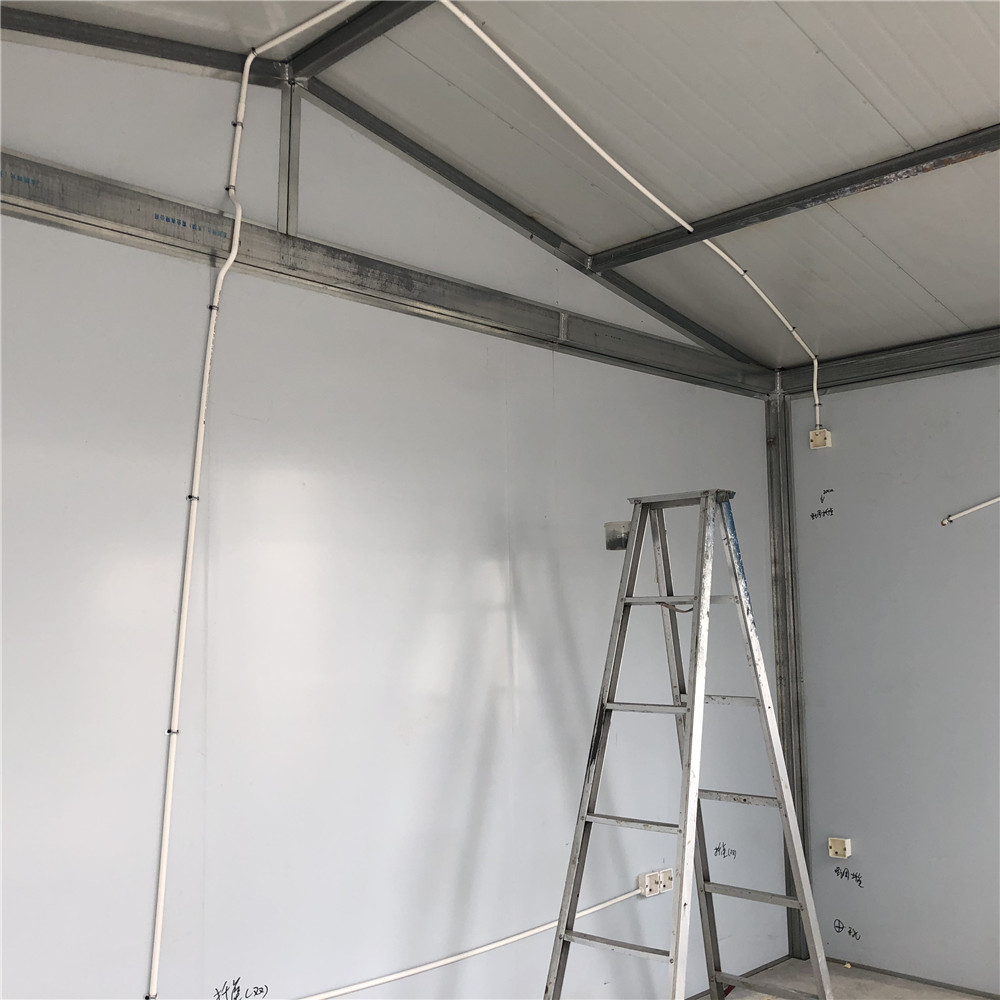 100mm EPS Sandwich Panel 1 Room 25m2 Metal Steel Container Homes