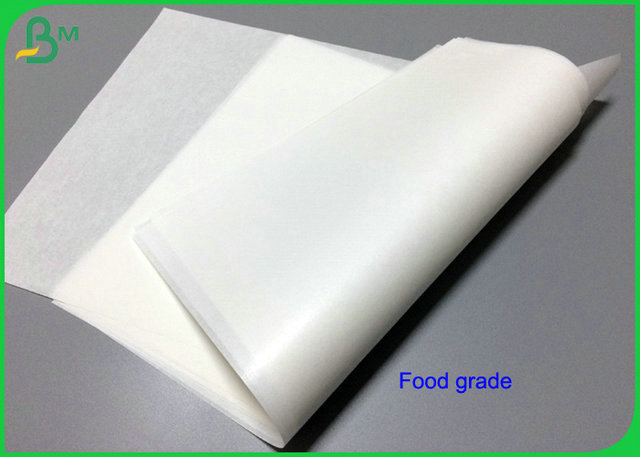 Food Grade 30Gr 40Gr White Color Mg Kraft Paper Roll For Macaron Packaging