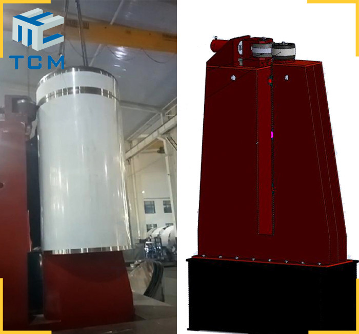 Steel Tank Shell Circumferential Welding Seam Planishing Machine