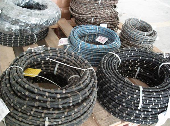 Quarry Plastic Connection ODM 7mm Diamond Wire Saw Rope Block Processing