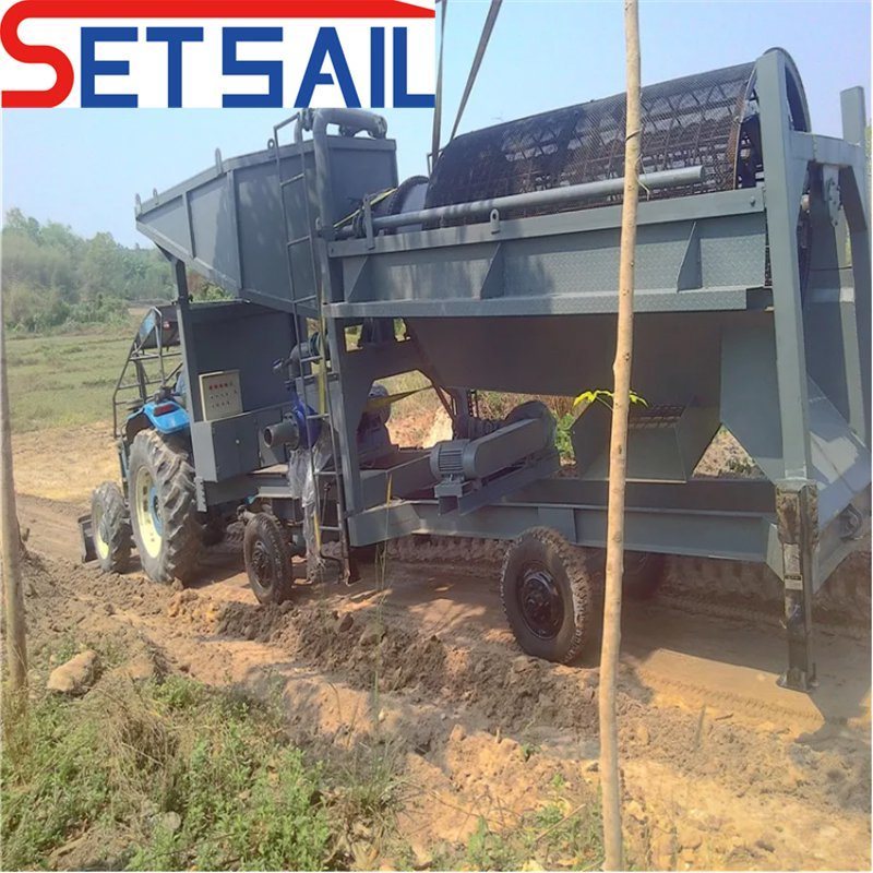 Electric Motor Drive Land Gold Mining Equipment for Diamond