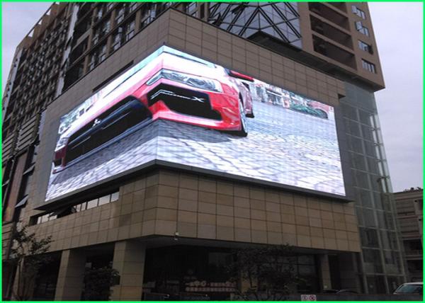 Facades IP65 Super Light Outdoor Led Video Wall High Brightness For Shopping