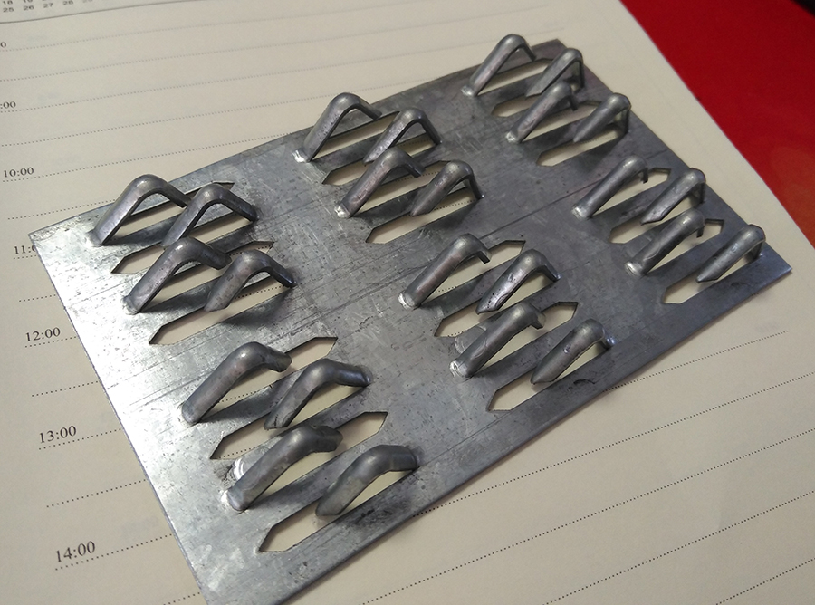 Pronged Truss Mending Plate with Nail Teeth Structure Other Metal Building Material