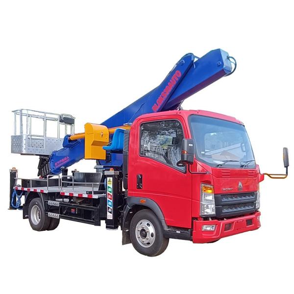 China HOWO 4*2 New Diesel High-Temperature Resistant AWP | Hydraulic Boom Lift
