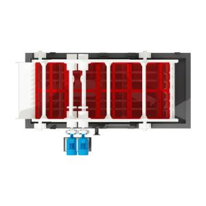 High Frequency Dewatering Screen 7.5KWX2 With Large Vibration Intensity