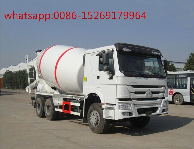 SINOTRUK HOWO 336hp 6x4 8m3 concrete mixer truck
