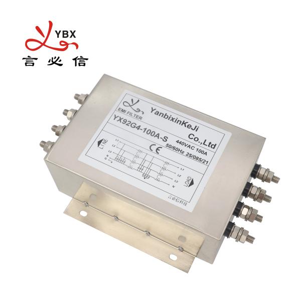 China YX92G4 High Current Three Phase EMI Filter Four Line EMI Suppression Filter For SMPS on sale China YX92G4 High Current Three Phase EMI Filter Four Line EMI Suppression Filter For SMPS on sale