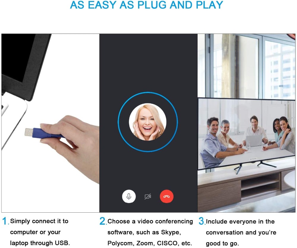 TONGVEO NV1080 FHD H.264 1080P USB 2.0 PTZ Camera For Medical Business