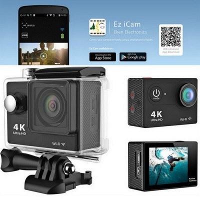 CHEAPEST H9 WATERPROOF CAMCORDER hd1080p wifi sport camera 170 WIDE ANGLE 4K