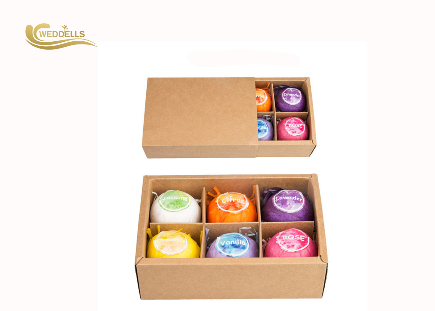 Cream Bath Almond Oil Shea Butter Bath Bomb , Coconut Oil Bath Bomb Box Set