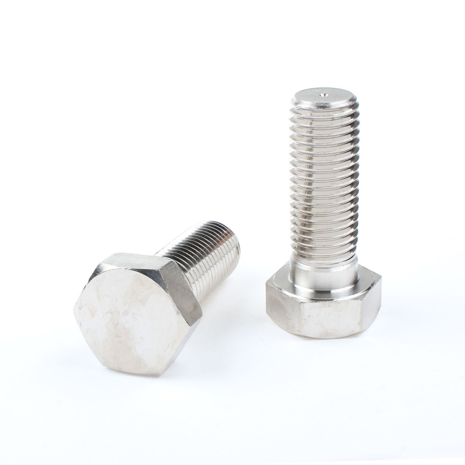 MS Gr 8.8 Full Threaded Hex Head Bolts Duplex SUS Passivated Super Austenitic M3-M42