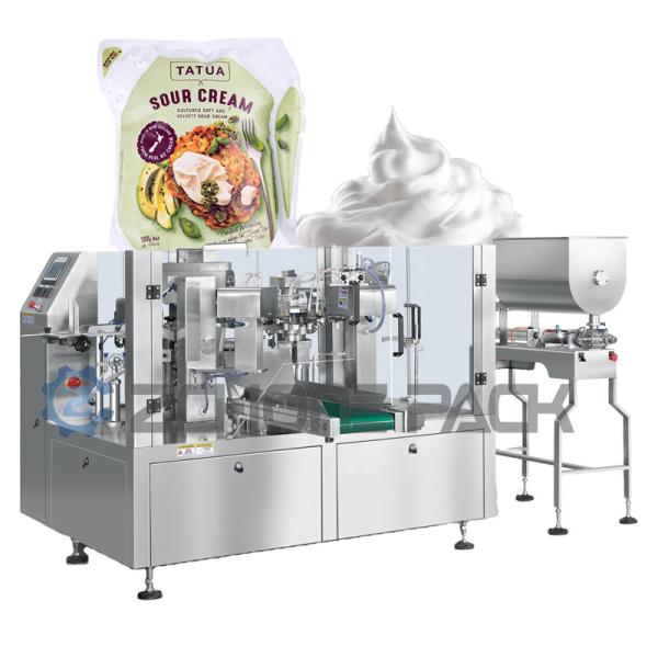 Multi Functional Liquid Packing Machine Milk Sauce Ketchup Cream Bag Packaging