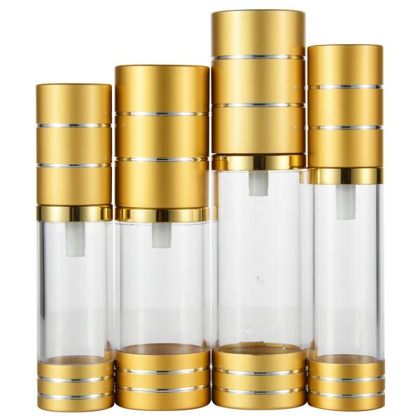 25/32mm Diameter 15ml 20ml 30ml 40ml 50ml Round Airless Bottle for Cosmetic