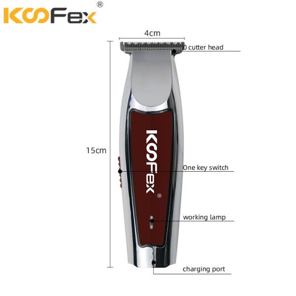 Durable Hotel Cordless Mens Hair Trimmer , Shockproof Wireless Hair Cutting