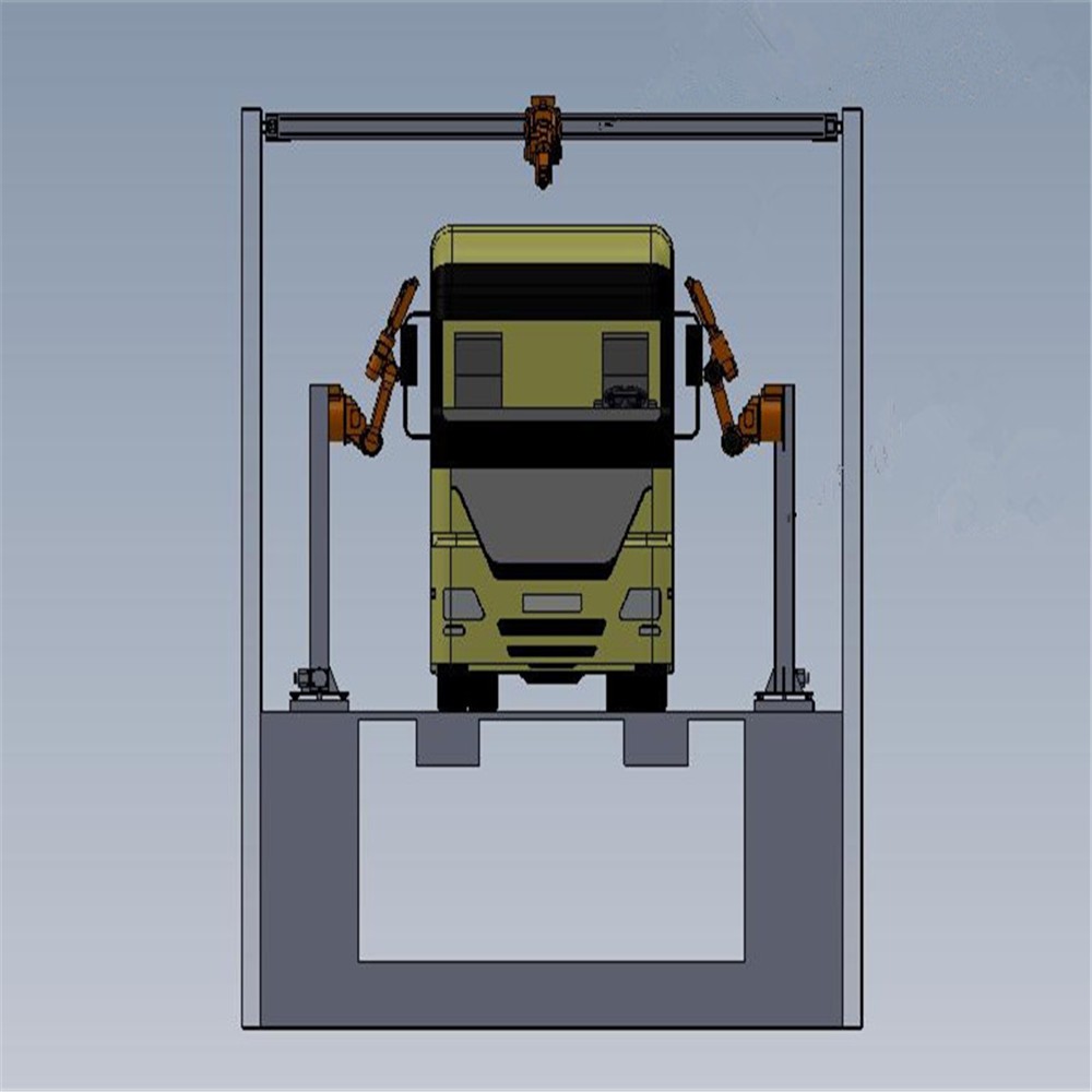 SQ1500 Automatic Car Painting Machine For Bus Body