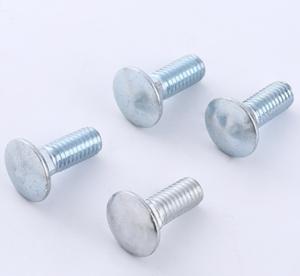  Hardened Steel Grade 8.8 10.9 Round Head Bolts Din 603 607 605 ASME M8 M14 M16 Bolt And Nut Manufactures