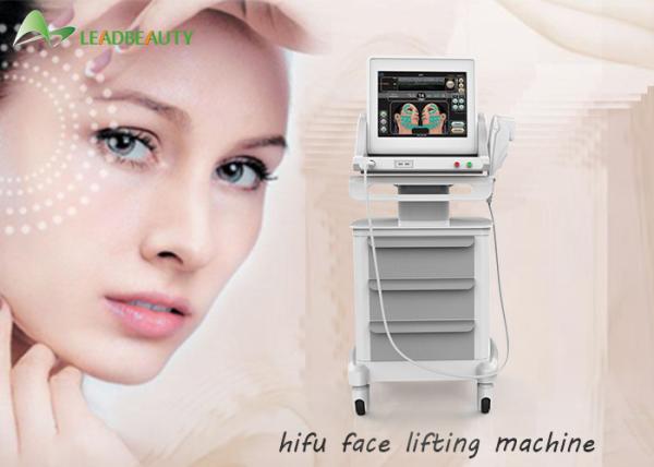 Professional beauty salon use Hifu Face Lifting Machine with 15 inch big LCD