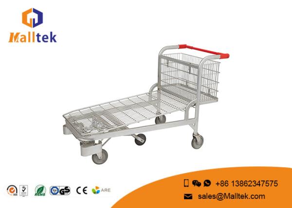 Heavy Duty Industrial Material Handling Trolley Transport Cargo Trolley With 5