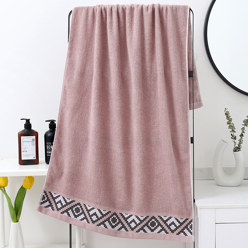 High absorbing Customized 100% cotton bath towel for Home and Hotel in square shape