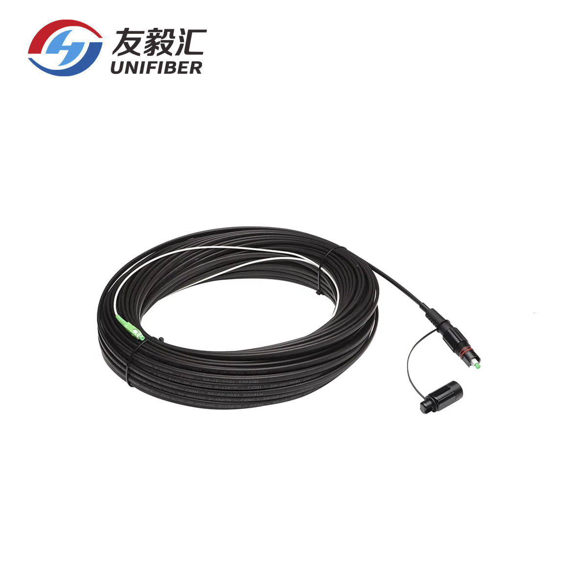 G657A2 SC APC Hardened Corning Optitap Drop Cable 50/100/150FT