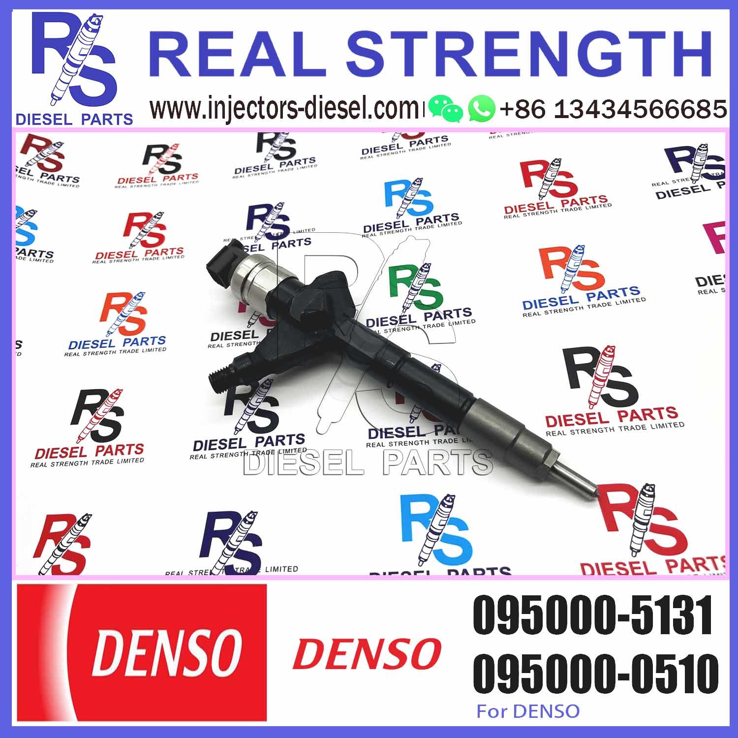 Common Rail Fuel Injector 095000-5131 095000-5132 095000-5133 095000-5134 095000-5135 for NISSAN Almera YD22