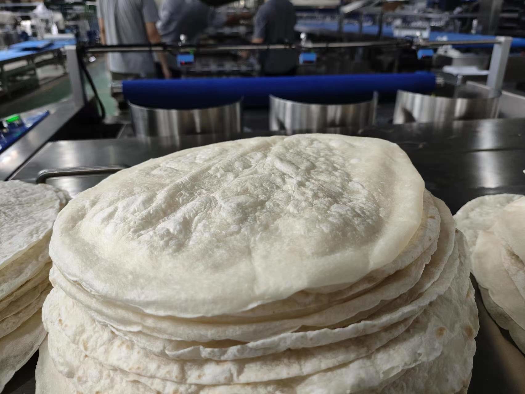 High-Efficiency 38KW Tortilla Production Line With Wooden Box Packaging