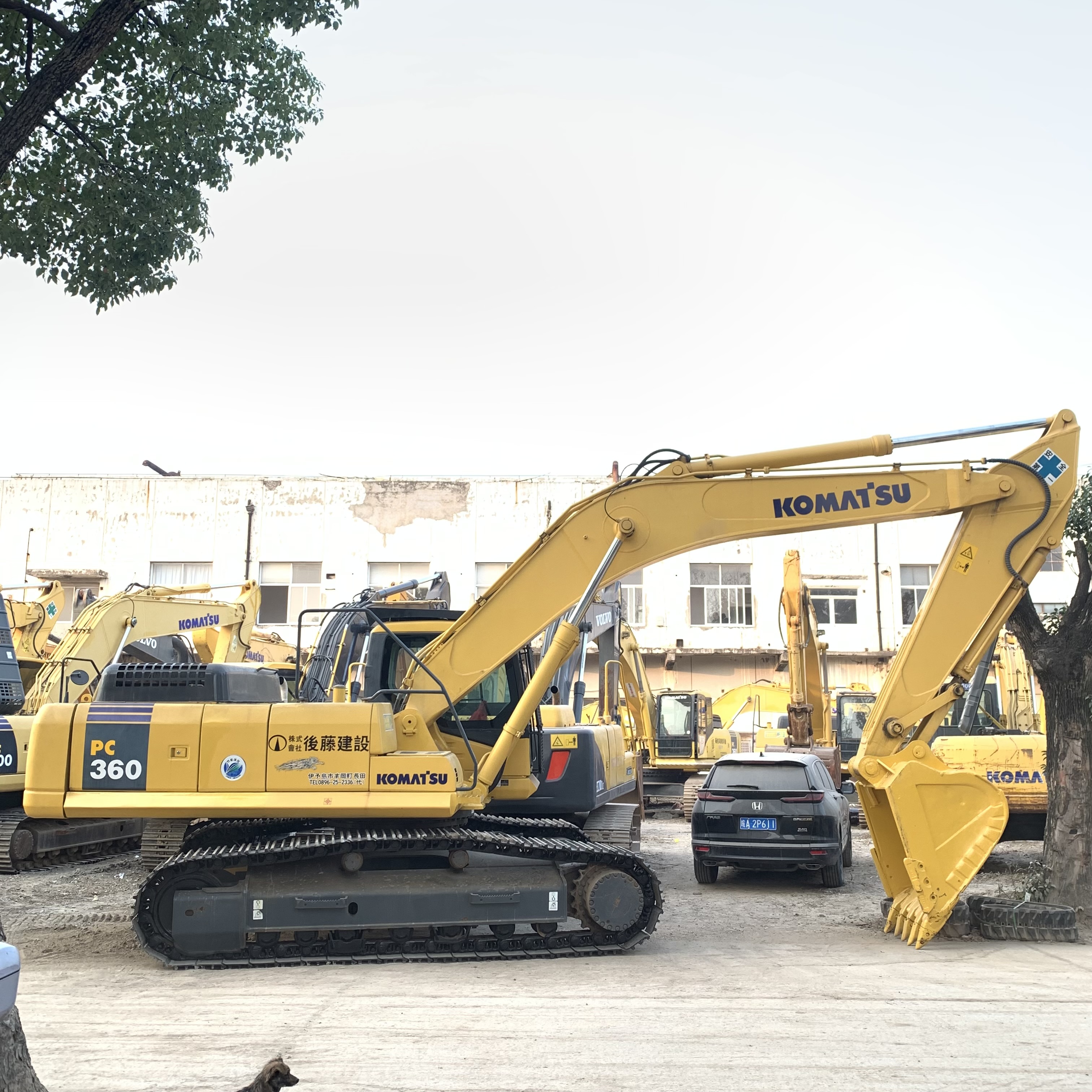 36T Used Komatsu PC360Excavator Crawler Excavator for Large Equipment in Japan