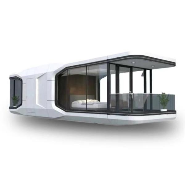 Contemporary Design Style Glass Cottage for Couples Holiday in Outdoor