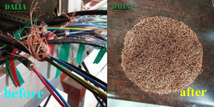 Dld-600 Copper Cable Granulator Machine Scrap Cable Crusher 500kg/H Capacity