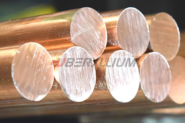 TD02 Tempered GB QBe1.7 Beryllium Copper Round Bar Outer Diameter 15mm