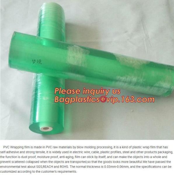 PVC packaging film pvc cling film wrap film clear wrapping plastic Stretch Film/