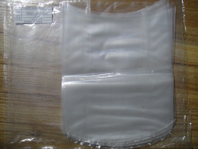 Custom brand logo Heat shrink plastic bag poultry meat vacuum packaging bag digital printing low-cost wholesale
