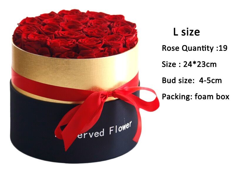 Custom Wholesale 2020 mother's day party supplies preserved rose flower happy mothers day