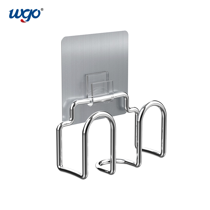 Hairdryer Bathroom Caddy Holder Hair Dryer Hanging Wall Hanging 3kg Loading SS304 handle