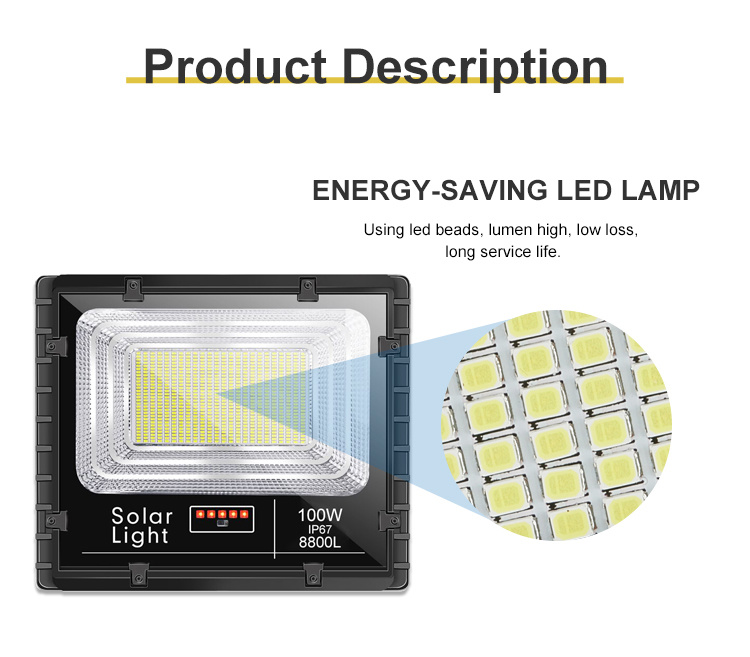 IP67 Waterproof Outdoor LED Floodlight Reflector 300W 500W 1000W SMD LED Flood Lights